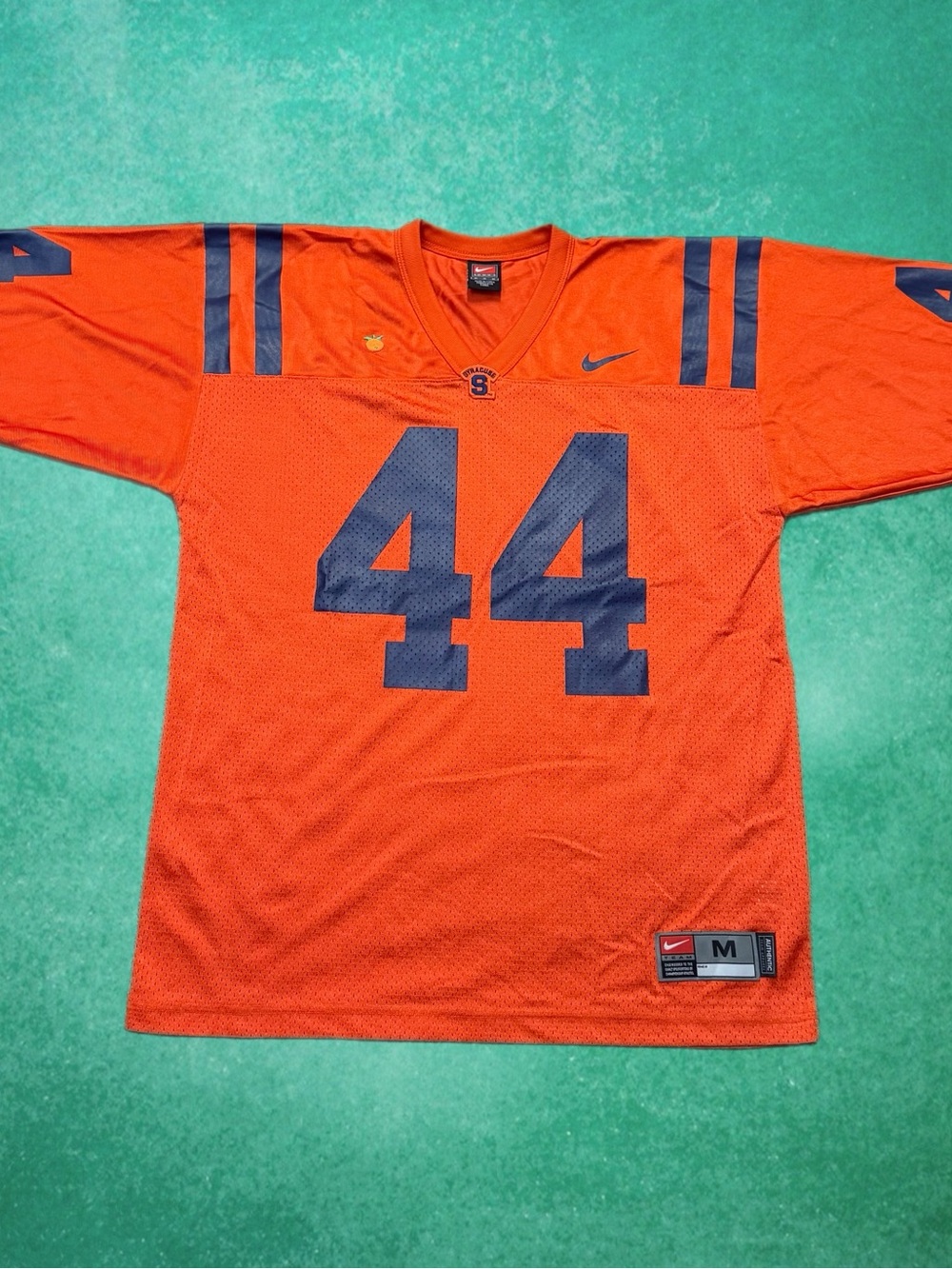 Y2K Syracuse Orangemen #44 Davis Brown Nike Jersey